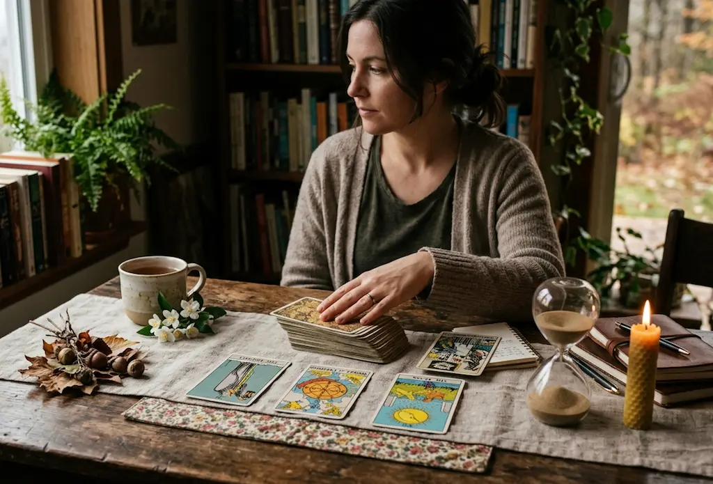 La práctica del tarot tiene estaciones, no una meta final