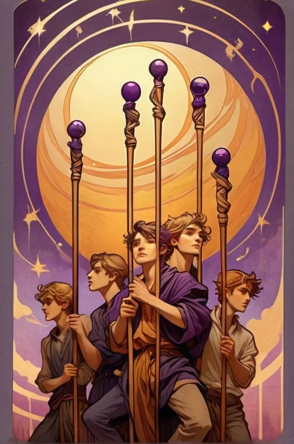 Five of Wands