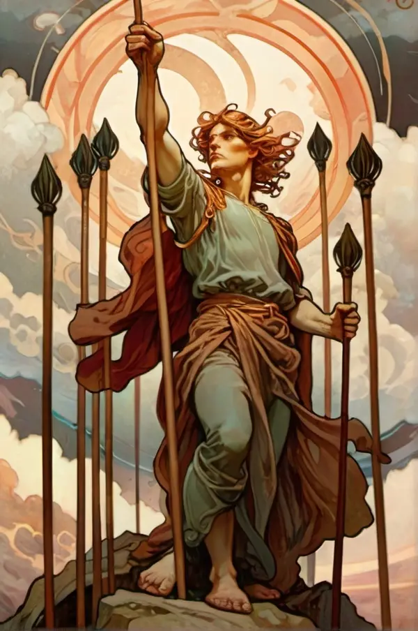 Seven of Wands